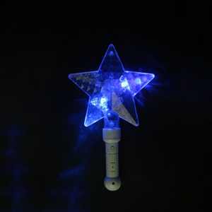 Multi colore HA CONDOTTO LA Luce Stella Up Bacchetta Magica Con La Maniglia Per 4th Of July - Product Image 2