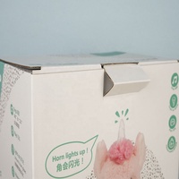 Boîte d'emballage en carton ondulé personnalisée de haute qualité pour jouets d'art de fête sur le thème du zoo, avec impression CMJN pour jouets en peluche pour enfants