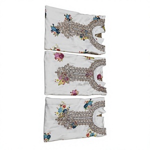 QUNOOT CLOSET para Salwar Kameez de Nailon y Poliéster Bordado, Largo Regular, Vestido Tradicional Indio Pakistaní para Bodas, para Mujer - Product Image 1