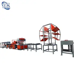 Máquina Eléctrica de fabricación de China, máquina de malla de alambre brc soldada de hormigón automático, hierro galvanizado