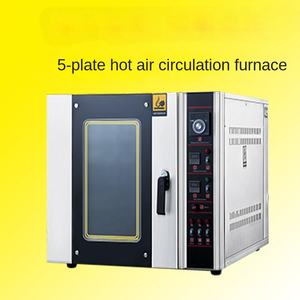 Horno de convección eléctrico de 5 bandejas de acero inoxidable comercial a buen precio automático con bomba de motor para hoteles que sirven pastel de carne - Product Image 2