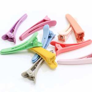 Clip a Coccodrillo in Plastica Colorata Mista, Fermagli Vuoti per Capelli, Accessori per Capelli per Bambine e Ragazze - Product Image 3