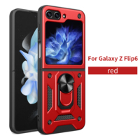 Étui de protection pour objectif d'appareil photo coulissant, design sportif, résistant aux chocs et à l'eau, PC+TPU, pour téléphone portable Flip 6, échantillon gratuit