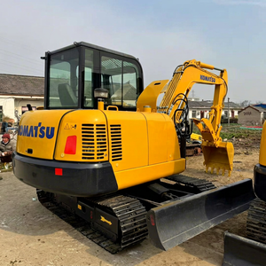 Mini-excavatrice Komatsu PC56 d'occasion, 5-6 tonnes, moteur d'origine japonais, en stock en Chine, faible coût de transport - Product Image 1