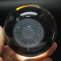Chevaliers du zodiaque lueur dans l'obscurité 3d boule de cristal intérieur laser gravé au laser 3d sculpté au laser boule de cristal lumière sphère gravée