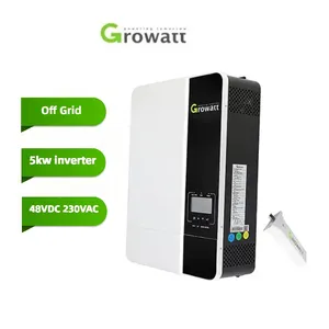 Growatt Ship立即48V 5000W混合离网10Kw Mppt家用太阳能逆变器