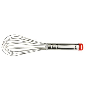 Stainless Steel Egg Beater 8 Inch Manual Portable <b>Baking</b> Tool Red Head Household Stirring <b>Equipment</b> - Product Image 5
