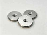 Disque circulaire en carbure de tungstène de haute précision avec trou conique, plaque de guidage en carbure de tungstène pour extrusion et tréfilage