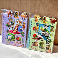 24 autocollants DIY Tralalero Tralala pour carnet à spirale, carnet de notes, journal intime, fournitures de papeterie mignonnes style anime, vente en gros