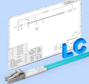 Cable de Fibra Óptica LC a LC <span class=keywords><strong>OM3</strong></span> <span class=keywords><strong>10Gb</strong></span>/Gigabit Multimodo Dúplex 50/125m LSZH para Transceptor SFP FTTH IP - Product Image 5