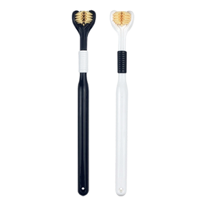 Chỉnh hình răng bàn chải đánh răng với mềm mại và cứng Nylon lông phân hủy sinh học PS chất liệu để sử dụng nhà - Product Image 3