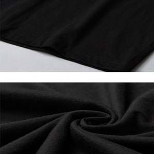 Camiseta de moda de gran tamaño personalizada camisetas de hip hop para hombres camiseta de hip hop impresa lavada vintage - Product Image 6