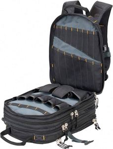 Free Sample Custom Heavy Duty <b>Tools</b> Storage <b>Backpack</b> 75-Pocket <b>Tool</b> <b>Backpack</b> <b>Tool</b> Bag for Electrician - Product Image 6
