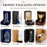 Trophée personnalisé ergonomique avec logo, options de couleur du texte, pour compétition scolaire, récompense d'équipe, événement.