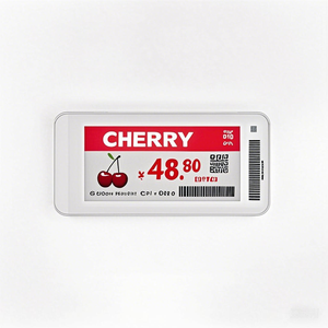 بطاقات أسعار رقمية إلكترونية من بيكسمارت بشاشة إلكترونية 2.1 بوصة بتقنية البلوتوث منخفض الطاقة وثلاثة ألوان للعرض في المتاجر الكبرى - Product Image 2