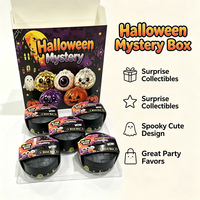 Jouet créatif d'Halloween en forme de fantôme en pain de maltose, facile et amusant, décompression douce, rebond lent, à pincer, pour tous les âges, fabriqué à Yiwu