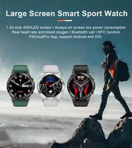Reloj Inteligente AMOLED VDM50 Táctil con NFC, Llamadas Telefónicas, Música, Natación, Monitor de Ritmo Cardíaco, Reloj de Pulsera Promocional - Product Image 2