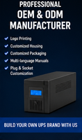 Oferta Especial: Sistema de Alimentación Ininterrumpida (UPS) de 1000VA, 2000VA, 3000VA para España, Equipos de Telecomunicaciones, Oficina, Juegos de PC