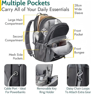 Personnalisé en gros voyage en plein air hommes et femmes étanche <span class=keywords><strong>randonnée</strong></span> <span class=keywords><strong>sac</strong></span> <span class=keywords><strong>à</strong></span> <span class=keywords><strong>dos</strong></span> <span class=keywords><strong>30L</strong></span> multi poche ordinateur compartiment <span class=keywords><strong>sac</strong></span> - Product Image 3