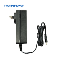 Frontpower 65W 12V5A 15V4A 24V2.5A série alimentation niveau VI AU prise murale type fixe adaptateur pour équipement industriel
