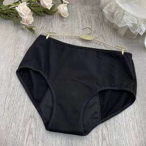 Braguitas Menstruales Lavables de 4 Capas a Prueba de Fugas para Mujer, Bragas de Cintura Alta Transpirables de Absorción Rápida, Tallas Grandes - Product Image 2