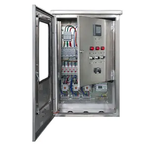 SAIPWELL low voltage outdoor electric power control panel with rainproof canopy