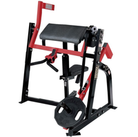Máquinas con Carga de Discos para Curl de Bíceps, Triceps Pullover y Remo Iso Lateral - Equipo en Venta