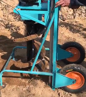 Machine de creusement de Offre Spéciale Machine de tarière de terre Pelle manuelle de trou de poteau pour la plantation d'arbres Outil de creusement efficace Machine de creusement