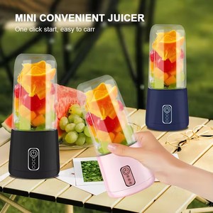 Licuadora Personal Recargable USB de 400 ml, Mini Licuadora Portátil para Jugos Frescos, Venta al Por Mayor, Bajo MOQ - Product Image 2