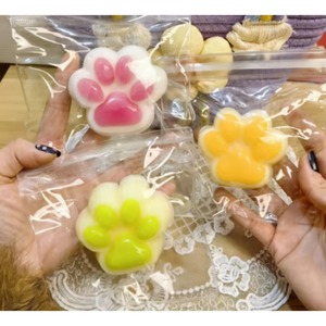 Wholesale Fruit-Shaped Cat Paw Slow-Rebound Squeeze <b>Toy</b> - Silicone-Like <b>Slime</b>-Textured Stress-Relief Wonder - Product Image 4