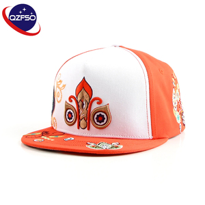 QZFSO Custom Gorras <b>Flat</b> Brim Snapback Hat Unstructured <b>Men</b> Women 5 Panel Sports 3d Embroidery Two Tone Baseball <b>Caps</b> For Daily - Product Image 1