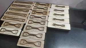 ยางดัมเบลดายสำหรับใช้เป็นตัวอย่างในการดึงชิ้นงานแบบดัมเบล ASTM ISO - Product Image 4