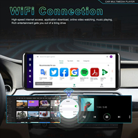 Autoradio avec écran tactile de 10,26 pouces, Carplay et Android Auto, caméra de tableau de bord, enregistreur, image de recul HD, navigation GPS, lecteur multimédia