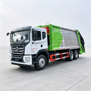 Camión Recolector de Basura Personalizable Dongfeng Huashen 6x4 de 23m³ con Prensa Hidráulica y Control Remoto - Product Image 6