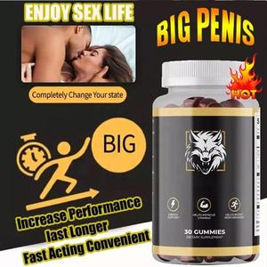 OEM Tongkat ali Gummy Suppléments à base de plantes Booster de la libido masculine Booster d'énergie et d'endurance masculine - Product Image 2