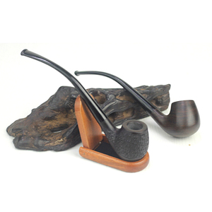 Vente en gros Fumée de tabac Pipes à fumer en ébène africain à long manche - Product Image 6
