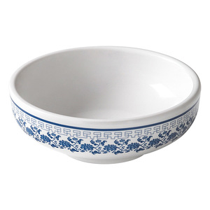 Xiangyuan <b>melamine</b> tableware set, small bowls, Chinese style hotel restaurant blue and white porcelain bowl, <b>plate</b> and dish - Product Image 5