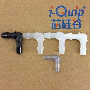 Conector de tubo a tubo Silicon Valley T5991, 3/8, recto y curvo, de plástico, para uso en investigación científica de laboratorio. - Product Image 3