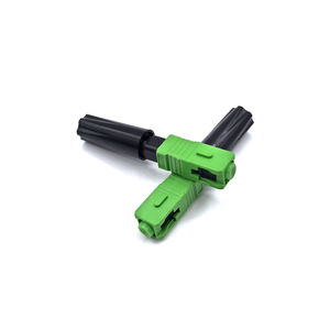 Câble de descente pré-polie monomode SC UPC 50 mm LN-04 Lenew FTTH, embout rapide pour assemblage sur site, port APC, fibre optique - Product Image 1