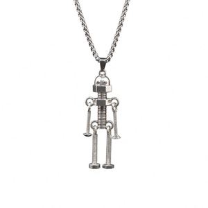 Collier Hip-Hop Homme Style Urbain Européen et Américain, Bijou en Acier Inoxydable, Pendentif Chaîne de Pull Femme Tendance Ins - Product Image 5
