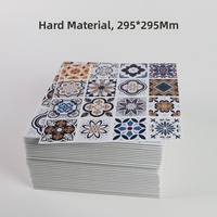 Wallpaper Kain Nonwoven 3D Stereo Motif Bata Merah Prancis, Perekat Sendiri, Dekorasi Dinding, Panel Dado, untuk Rumah Tangga