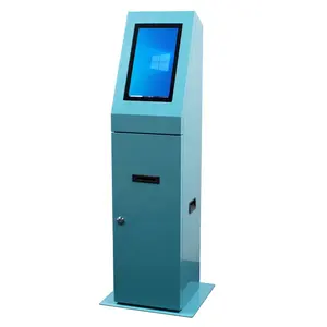 Chiosco distributore automatico di biglietti self-service da 15.6 pollici chiosco automatico di informazioni touch screen autoordinante chiosco distributore automatico