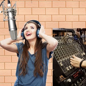 Nhà Tường Decal polyester sợi Acoustic tấm Tường âm thanh bằng chứng âm thanh Bảng tiếng ồn hủy bỏ cho phòng thu âm văn phòng nhà - Product Image 5