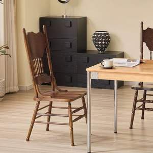 Silla <span class=keywords><strong>Winsor</strong></span> Moderna de Madera Tallada, Resistente, para Hogar, Comedor, Cocina, Hotel, Gimnasio, Restaurante - Product Image 1