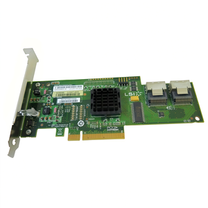 Bộ điều khiển Thẻ PCI Express 1.0 X8 giao diện 8-Port 3 Gb/giây SAS/SATA Raid 0/1/1E Adapter hỗ trợ 244 thiết bị lsisas1068e - Product Image 4
