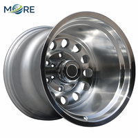 Jantes de voiture larges en alliage magnésium, 15 pouces, 15x12 ET -72, 6 trous de fixation, 6x139.7, à déport profond et concaves, pour 4x4 tout-terrain