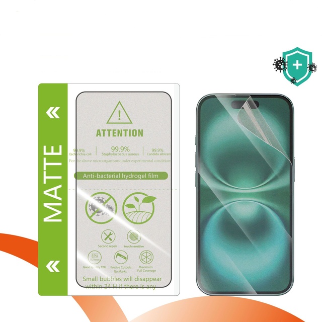 Anti-Bacterial Hydrogel TPU Repair Film Sheet Anti-Scratch Antimicrobial Cutting Machine Matte PET Film Phone Screen Protector