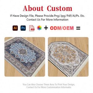 Alfombra de Oración de Poliéster de Estilo Moderno, Lavable y Acolchada, para el Hogar o Viajes, Alfombras para Mezquita, en Oferta - Product Image 2