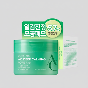 Dewytree High Quality AC <b>Deep</b> Calming Pore Pad 60P Facial Cleanser - Product Image 2
