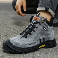 GUYISA Four Season Livraison rapide Chaussures de sécurité extérieures antidérapantes et résistantes à l'usure Bottes de sécurité pour hommes